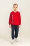 Boy's Printed Red Long Sleeve Tracksuit Set Us2601-C-V1