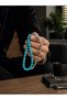 08 mm Turquoise Natural Stone Prayer Beads |   33-Piece Turquoise Stone Men's Rosary |   Special Design |   Daily Use and Gift Giving - 3