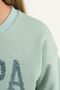 Girl's Embroidered Green Long Sleeve Tracksuit Set Us2723-C-V2 - 8