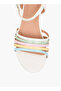 Girls Strappy Block Heel Sandals - 7