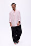 Super Baggy Linen Trousers with Elastic Waist - 6