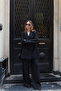 Side-Slit Jacket and Pants Suit - 3