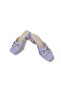 Women's Lila Buckled Thick-Heeled Slippers - 2