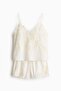 Embroidered cotton pyjamas - 5