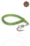 Green Colored Tuğ Silver Tassel Wheel Cut Necef Stone Prayer Beads 201025707