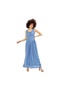 Women's Elegant Chiffon Maxi Dress – Effortless Grace - 2