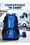 Travel Backpack 65L | Large Capacity Hiking Backpack | Outdoor Camping Rucksack | Multi Pocket School Bag | Trekking Sports Travel Bag - 4