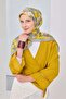 Velora Scarf Floral Blue Gray - 2