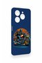 Tecno Spark 20 Pro Compatible Moto Rider Patterned Silicone Case - 3