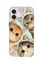 iPhone 16 Compatible Printed Transparent Phone Case |   Collection: Kawaii Cat