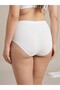 6 Pieces 100% Cotton Jacquard-Transfered (Perforated) Bato Large Size High Waist Women's Panties - 3