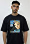 Eminem_62 Design Printed Oversize Black T-Shirt