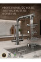 Anthracite Polished Spiral 2-Mode Head L Pipe Kitchen Sink Faucet Brass Fitting Tap