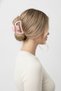 Stylish and Modern Light Pink Heart-Shaped Hair Clip for Women - 3