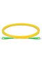 SC APC to SC APC Simplex Single Mode PVC Fiber Optic Patch Cable (1.5m)