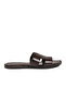 Brown Women's Slippers S-118 Z