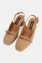 Women's Mink Suede Genuine Natural Leather Thick Heel Open Back Shoes, Size 35-41 - 2