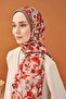 Riva Shawl Tencel Botanical Floral Mink - 4