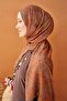 Riva Shawl Tencel Secret Garden Dark Mink - 2
