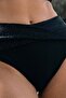 Egyptian Stone Covered Strapless Bikini Set Black - 5