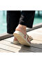 Valley Ethnic Pattern Gold Staple Detailed Side Buckle Glittery Comfort Slippers - 8