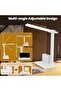 LED Lamp, Table Lamp For Computer/Desktop, Rechargeable, Eye-Caring, Touch Control - 5