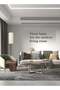 Floor Lamp for Living Room, Stand Up Lamp with Foot Switch & Linen Lampshade, Aesthetic Floor Lamps - 7