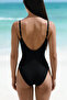 Egyptian Accessory Double Breasted Swimsuit Black - 3