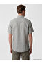 Nevavm Regular Fit Striped Textured Men's Shirt with Difference - 4