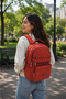 Multi-Compartment Lined Waterproof Mommy Daily Backpack School Bag - 3