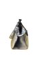 Wonderful Clip Detailed Crossbody and Handheld Bag Silver - 2