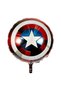 Avengers Concept 5-Piece Head Foil Balloon Set Avengers Hulk Iron Man Captain America Spider-Man Balloon Set - 6