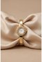Diana Women's Steel Watch Gold Color & White Dial Minimal Vintage Old Money Elegant Stylish Luxury Roman Numeral Women's Wristwatch 2026 - 4