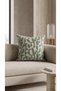 ''Petra'' Premium Jacquard Boucle Decorative Throw Pillow Cover 30X50 43X43 50X50 Sage Green and Mink - 5