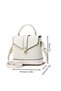 Women's Fashion Luxury Shoulder Bags, Ladies Daily Commuter White Handbag Tote Bags Clutch Bag - 7