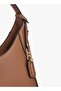 Celeste Textured Shoulder Bag With Zip Closure - 4