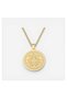 Mythology Medusa Gorgon Ancient Greek Symbol Pagan Necklace Unisex 60 cm Gold - 4
