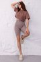 3-Pack Advantage Women's No-Show Extra Flexible High Waist Biker Ribbed Short Shorts Leggings - 3