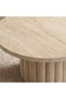 Rundel Round Coffee Table - Cream | Stylish Living Room Furniture | Engineered Wood - 3