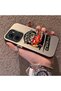 Vivo Y02S Compatible Hard Acrylic Back Silicone Edge Lens Protection Case - 3