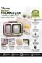 2 Compartment 304 Stainless Steel Lunch Box |   Leak-Proof Colorful Food Carrying Container + Thermal Bag - 7
