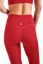 Women's Long Leggings - Red - C901 - 4
