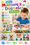 Educational Mushrooms and Buttons 514 Piece Mosaic Nails Pegboard Set Ages 3+