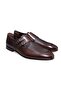 Brown Laceless Genuine Leather Leather Sole Men's Shoes