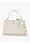 Textured Shoulder Bag with Detachable Strap