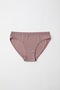 Women's Cotton Ribbed Bikini Panties - 3