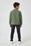 Green Emblem Jacket and T-Shirt Boys' 3-Piece Pants Set 24018 - 5