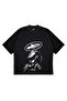 Unisex Oversize Corteiz X Ronaldinho Printed Boxy Fit Thick Fabric T-Shirt