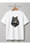 Tunalya Strong Bozkurt Special Design Premium Printed Unisex Cotton T-Shirt - High Quality