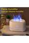 7 Color Flame Aroma Diffuser & Humidifier - Ultrasonic Mist Maker with RGB LED Night Light, USB Powered Air Moisturizer for Home & Bedroom - 3